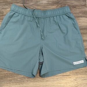 Hurley Teal Casual Shorts